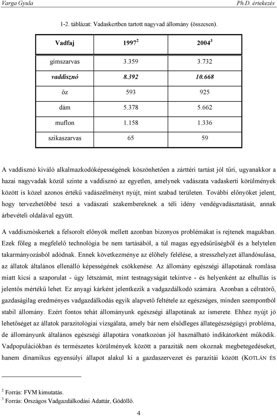 vadaskerti körülmények között is közel azonos értékű vadászélményt nyújt, mint szabad területen.