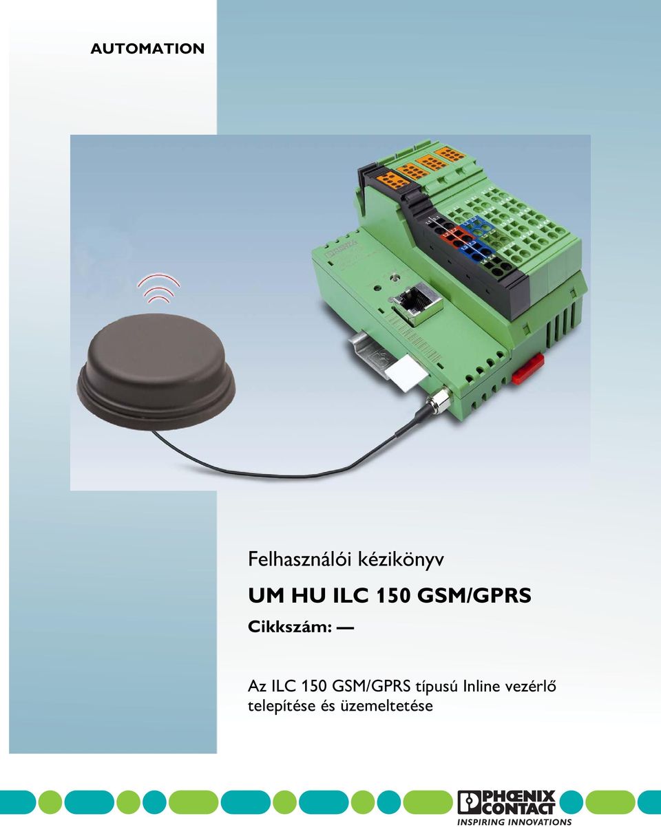 Az ILC 50 GSM/GPRS típusú Inline