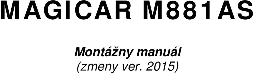 Montážny