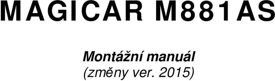 Montážní