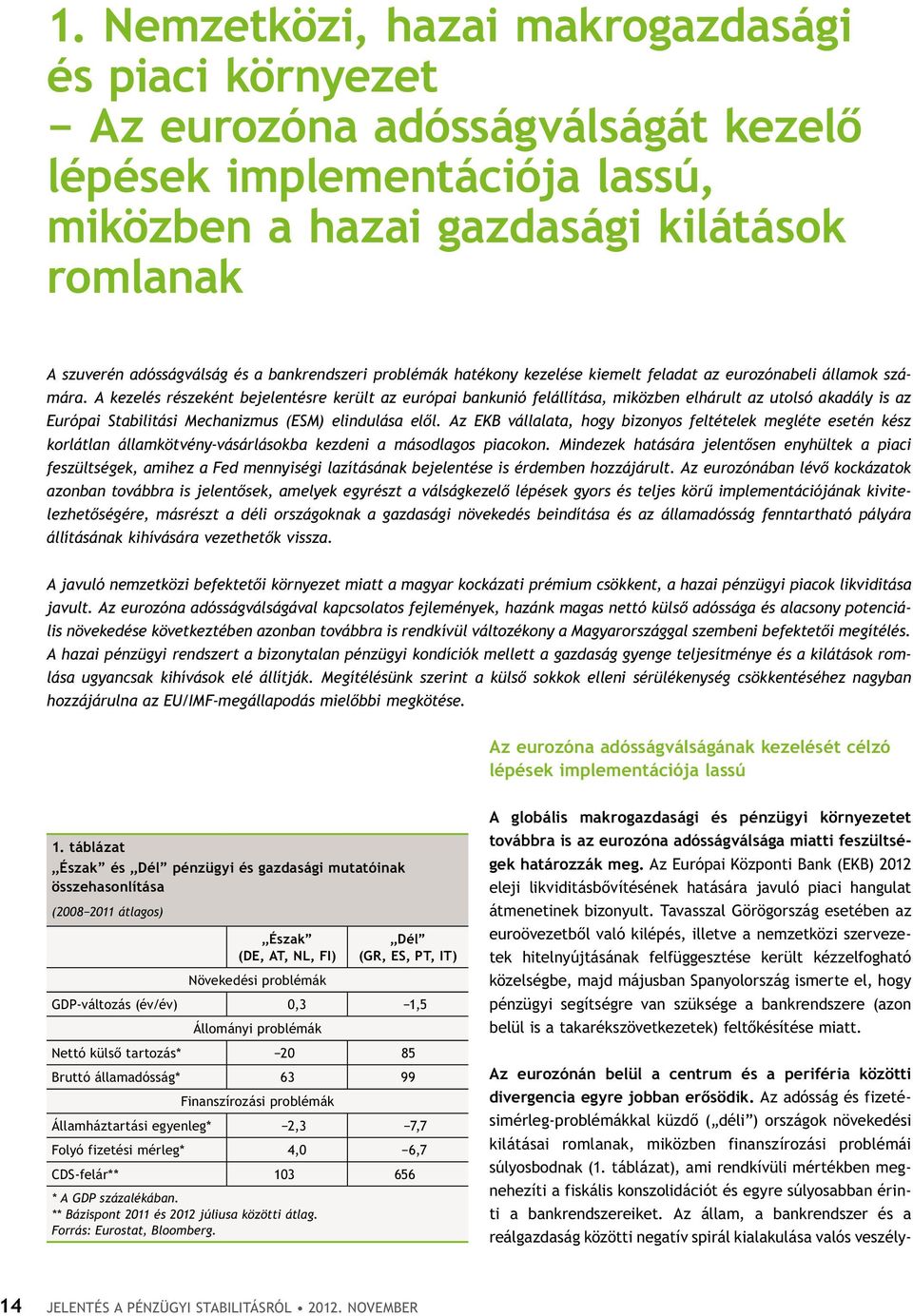 A kezelés részeként bejelentésre került az európai bankunió felállítása, miközben elhárult az utolsó akadály is az Európai Stabilitási Mechanizmus (ESM) elindulása elől.