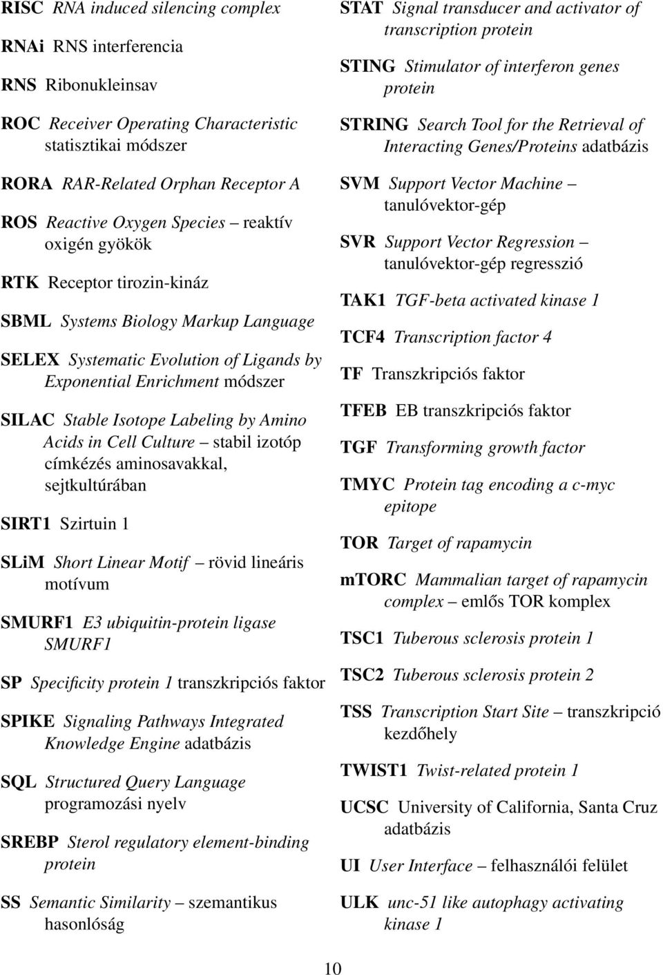 Acids in Cell Culture stabil izotóp címkézés aminosavakkal, sejtkultúrában SIRT1 Szirtuin 1 SLiM Short Linear Motif rövid lineáris motívum SMURF1 E3 ubiquitin-protein ligase SMURF1 SP Specificity