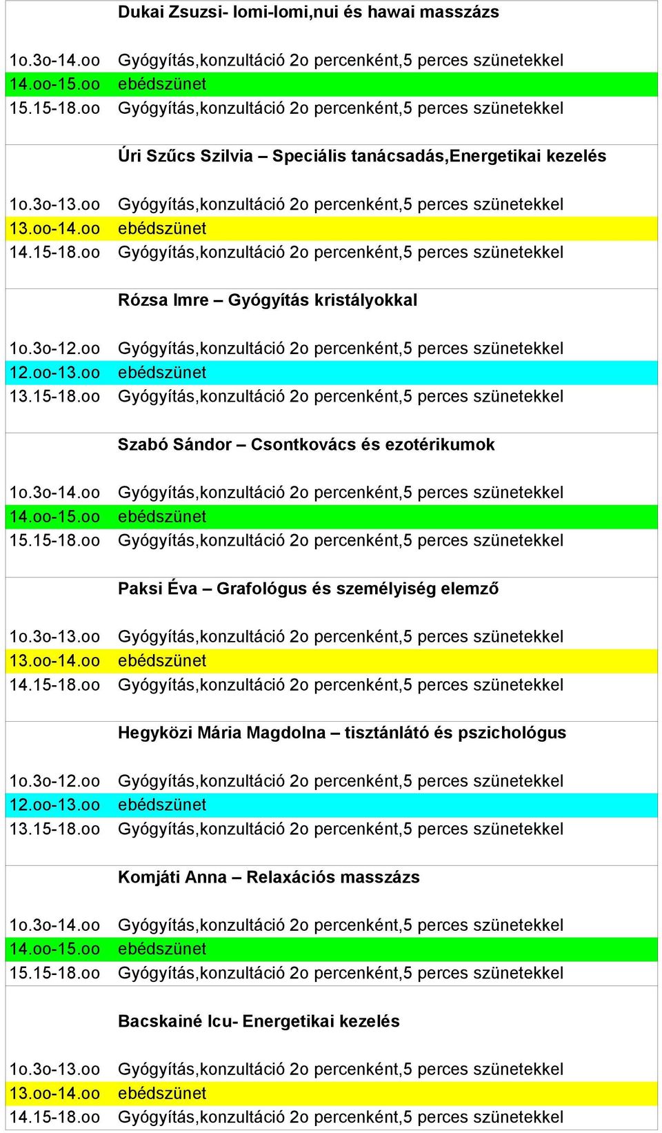 Csontkovács és ezotérikumok Paksi Éva Grafológus és személyiség elemző Hegyközi Mária