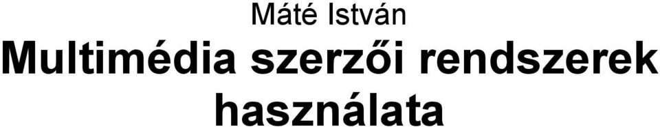 szerzői