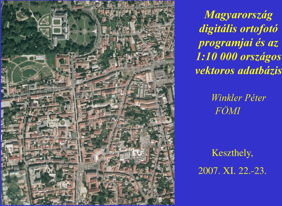 országos vektoros adatbázis