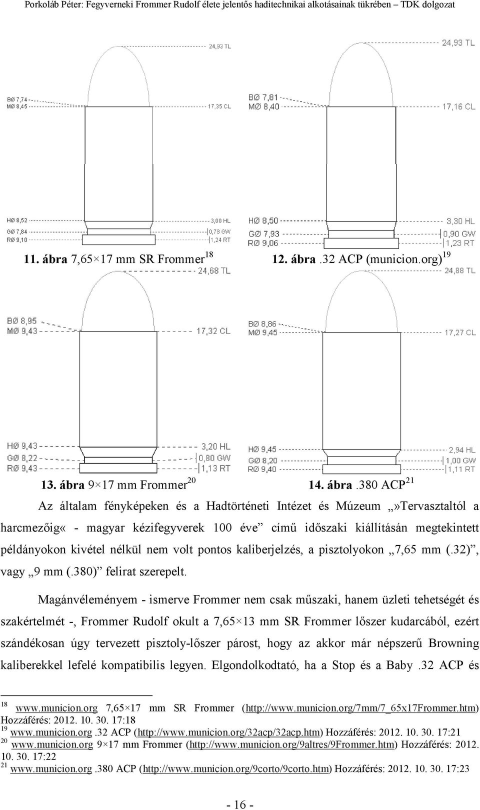 32 ACP (municion.org) 19 13. ábra 