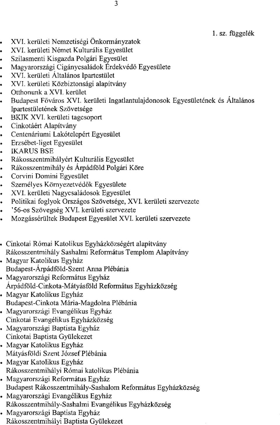 kerületi Ingatlantulajdonosok Egyesületének és Általános Ipartestületének Szövetsége BKIK XVI.