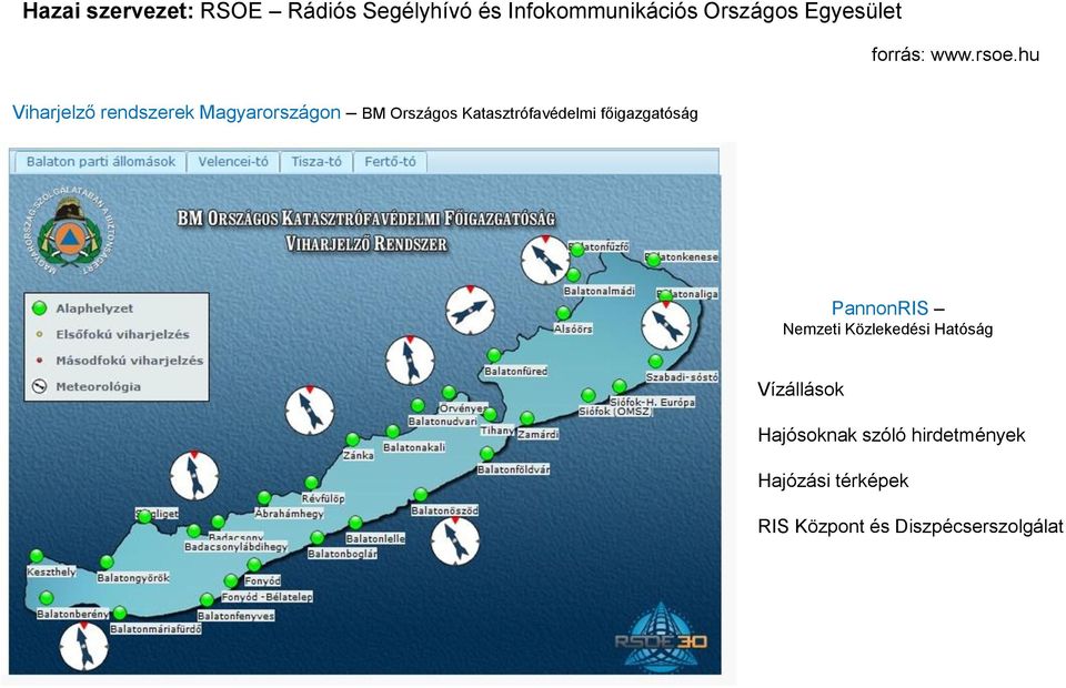 hu Viharjelző rendszerek Magyarországon BM Országos Katasztrófavédelmi