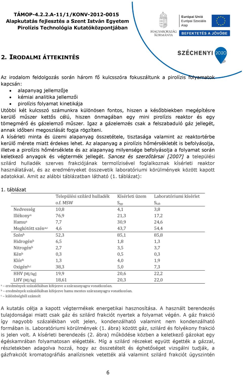 Igaz a gázelemzés csak a felszabaduló gáz jellegét, annak időbeni megoszlását fogja rögzíteni.