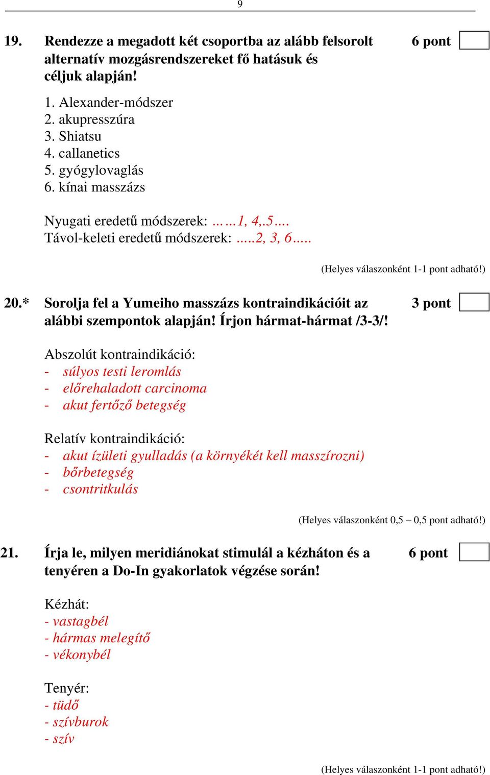 Írjon hármat-hármat /3-3/!