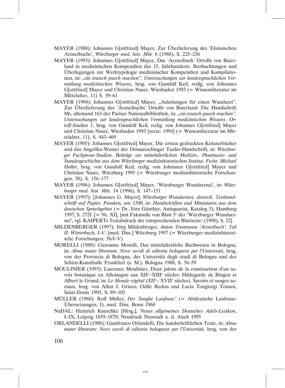 Beobachtungen und Überlegungen zur Werktypologie medizinischer Kompendien und Kompilationen, in: ein teutsch puech machen.
