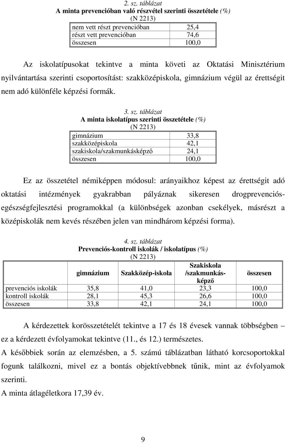 az Oktatási Minisztérium nyilvántartása sze