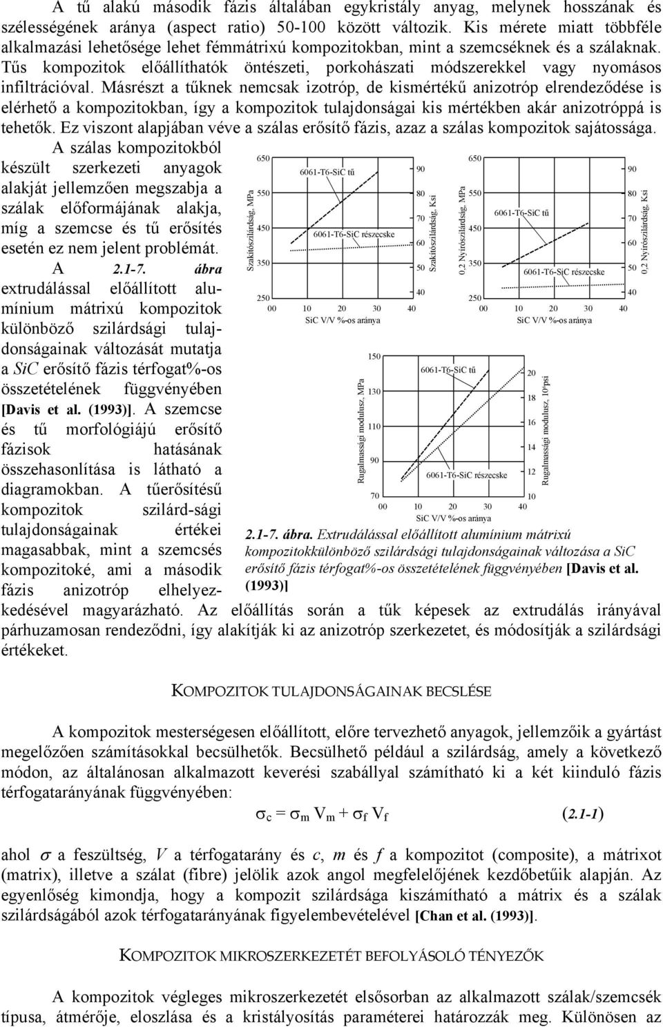 Tűs kompozitok előállíthatók öntészeti, porkohászati módszerekkel vagy nyomásos infiltrációval.