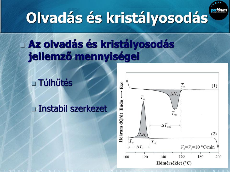 kristályosodás jellemző