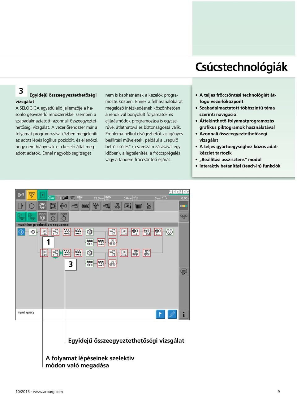 Ennek a felhasználóbarát eljárásmódok programozása is egysze- vagy a tandem fröccsöntési eljárás.