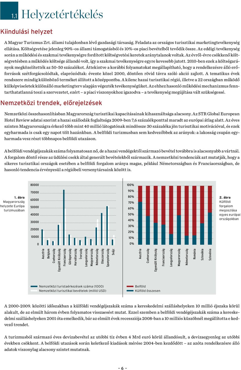 Az eddigi tevékenység során a működési és szakmai tevékenységre fordított költségvetési keretek aránytalanok voltak.