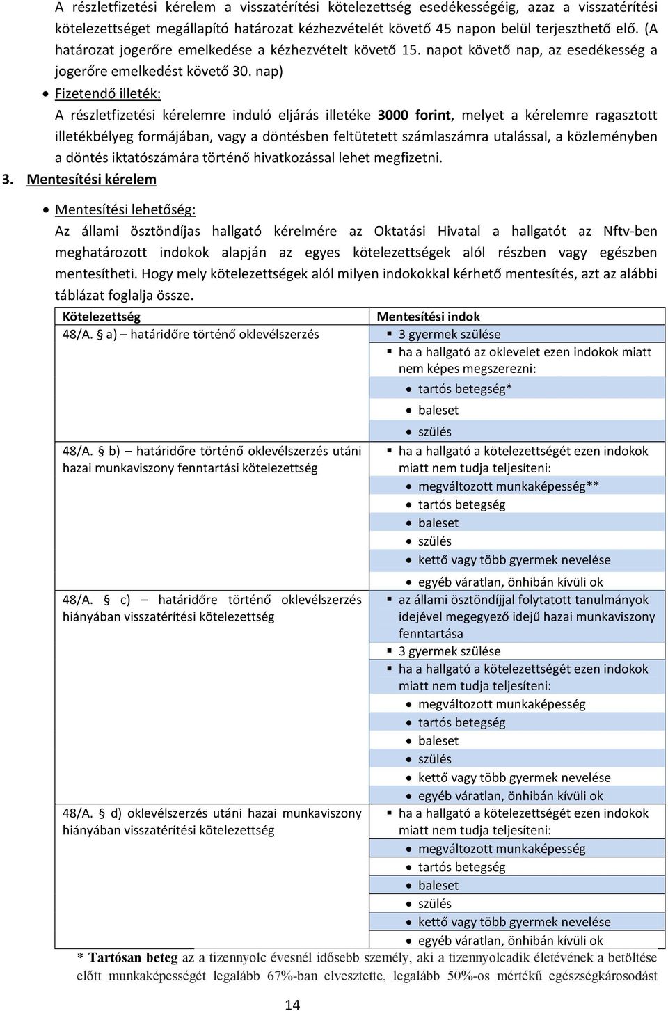 nap) Fizetendő illeték: A részletfizetési kérelemre induló eljárás illetéke 3000 forint, melyet a kérelemre ragasztott illetékbélyeg formájában, vagy a döntésben feltütetett számlaszámra utalással, a