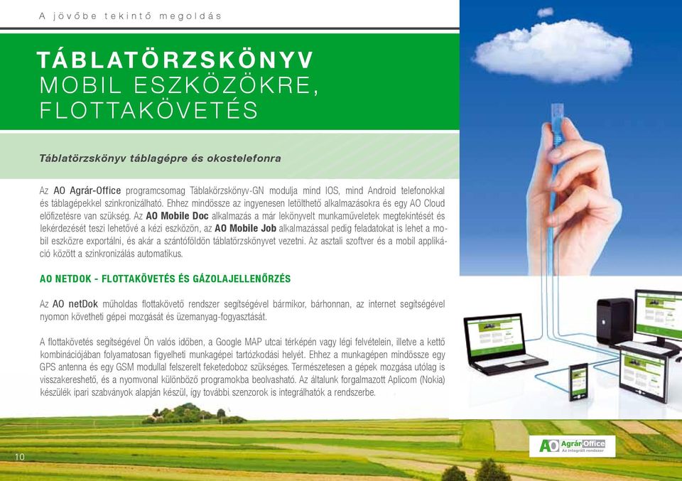 Ehhez mindössze az ingyenesen letölthető alkalmazásokra és egy AO Cloud előfizetésre van szükség.