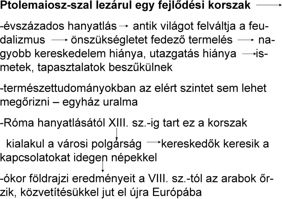 sem lehet megőrizni egyház uralma -Róma hanyatlásától XIII. sz.