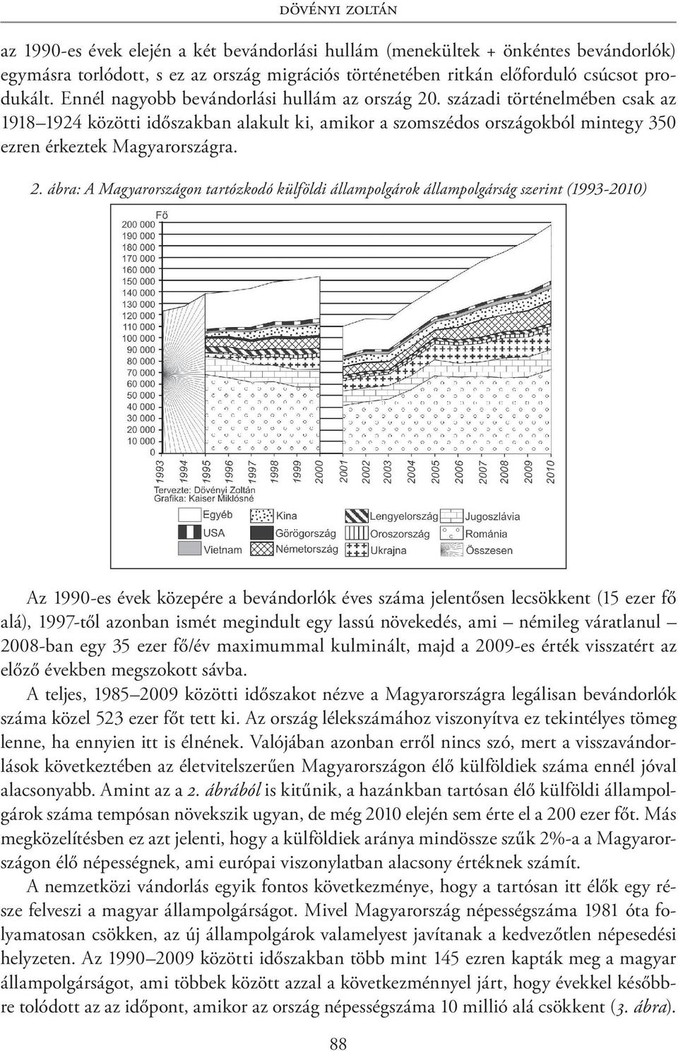 . századi történelmében csak az 1918 1924 közötti időszakban alakult ki, amikor a szomszédos országokból mintegy 350 ezren érkeztek Magyarországra. 2.