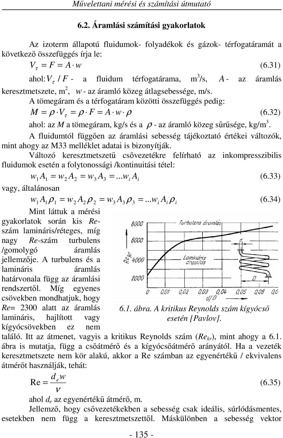 ) ahol: az a töegára, kg/s és a - az áraló közeg sűrűsége, kg/. fluidutól függően az áralási sebesség tájékoztató értékei változók, int ahogy az elléklet adatai is bizonyítják.