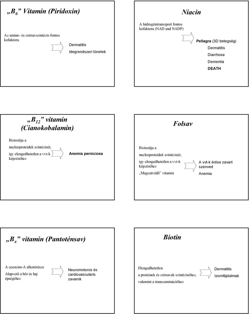 a vvt-k képzéséhez Anemia perniciosa nucleoproteidek szintézisét, így elengedhetetlen a vvt-k képzéséhez Magzatvédő vitamin A vvt-k érése zavart szenved Anemia B x vitamin