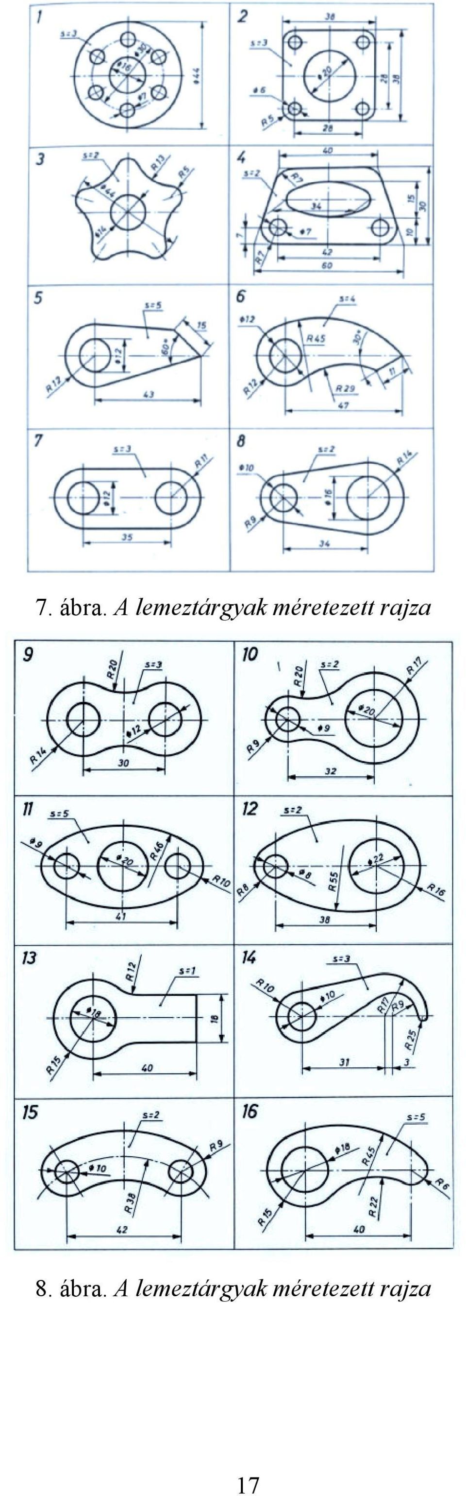 méretezett rajza 8.