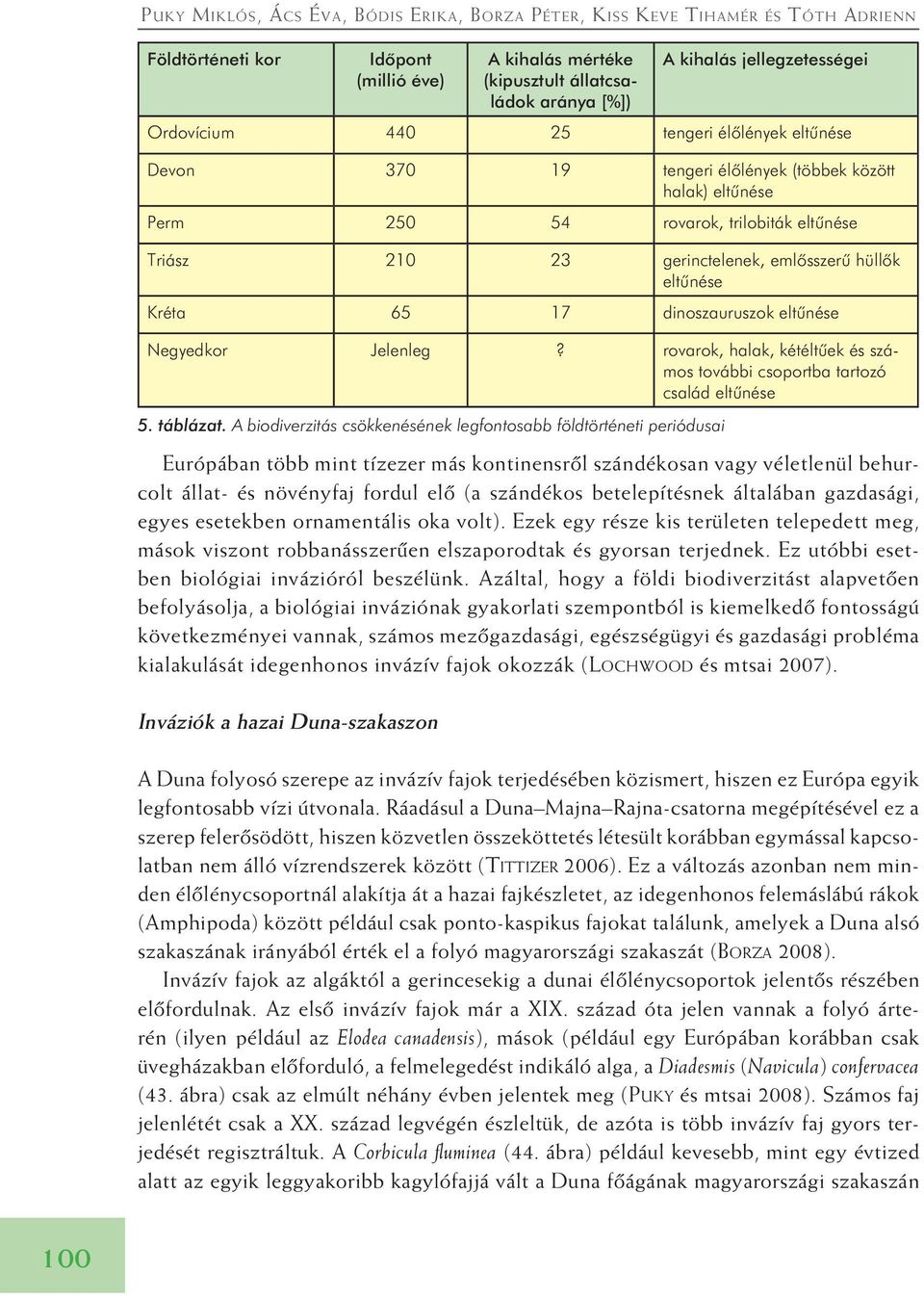 Ezek egy része kis területen telepedett meg, mások viszont robbanásszerûen elszaporodtak és gyorsan terjednek. Ez utóbbi esetben biológiai invázióról beszélünk.