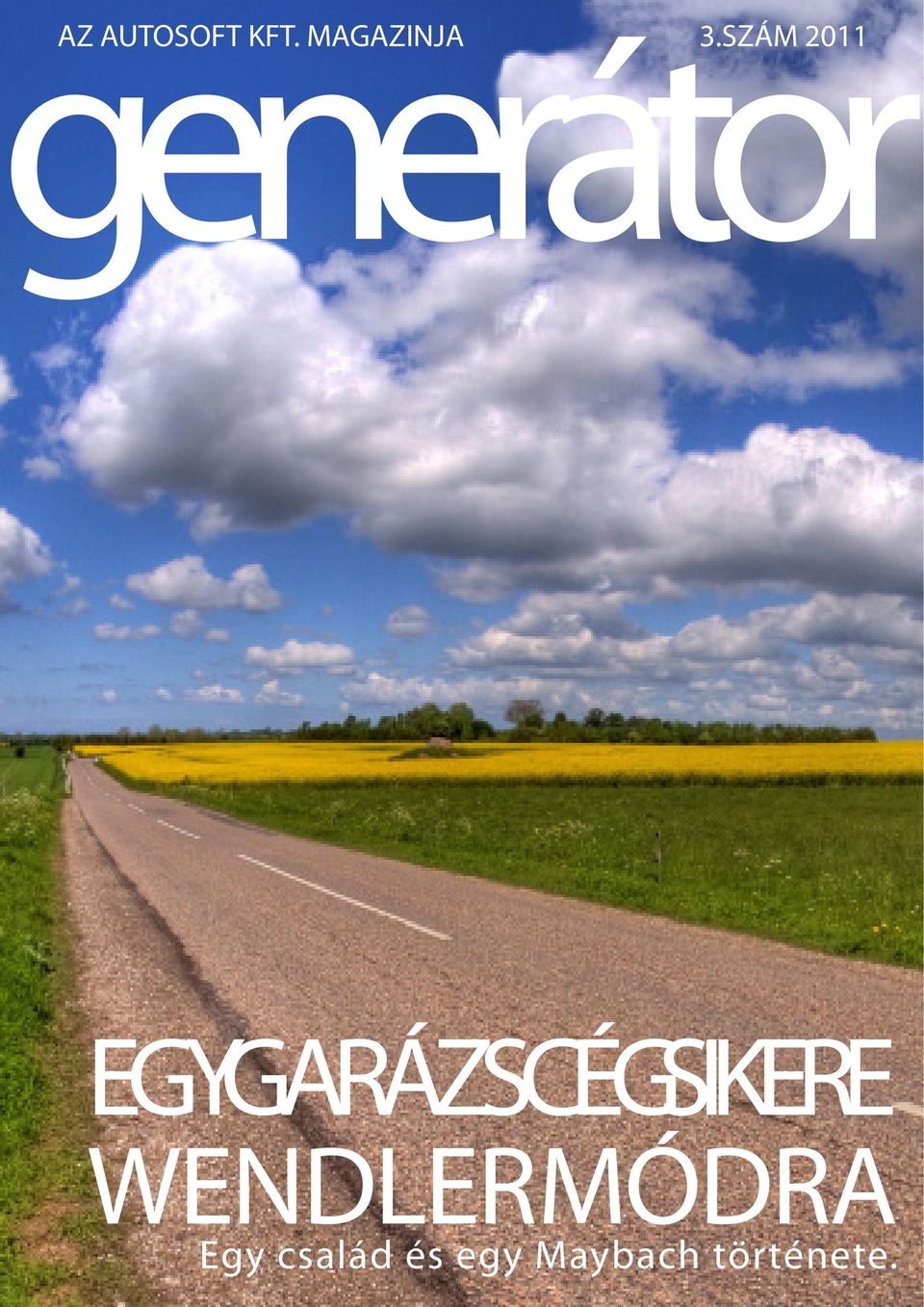 SZÁM 2011 EGY GARÁZSCÉG