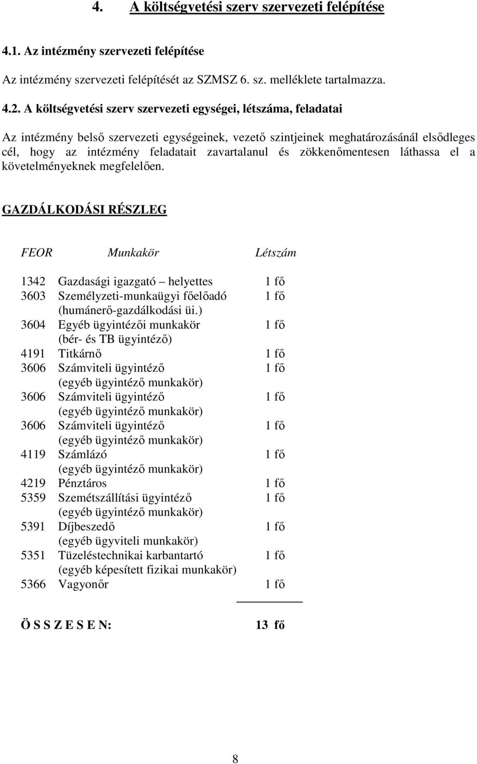 és zökkenımentesen láthassa el a követelményeknek megfelelıen.