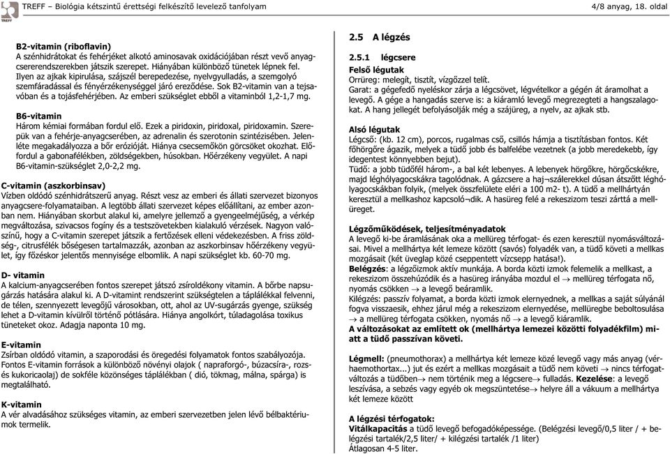 Az emberi szükséglet ebb l a vitaminból 1,2-1,7 mg. B6-vitamin Három kémiai formában fordul el. Ezek a piridoxin, piridoxal, piridoxamin.