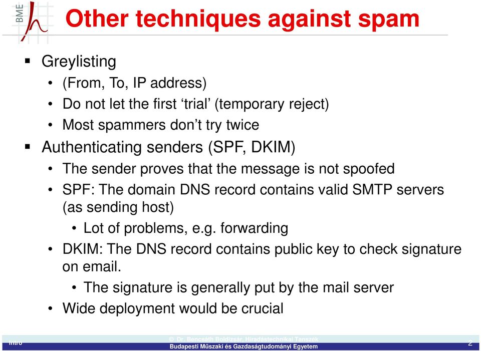 domain DNS record contains valid SMTP servers (as sending 