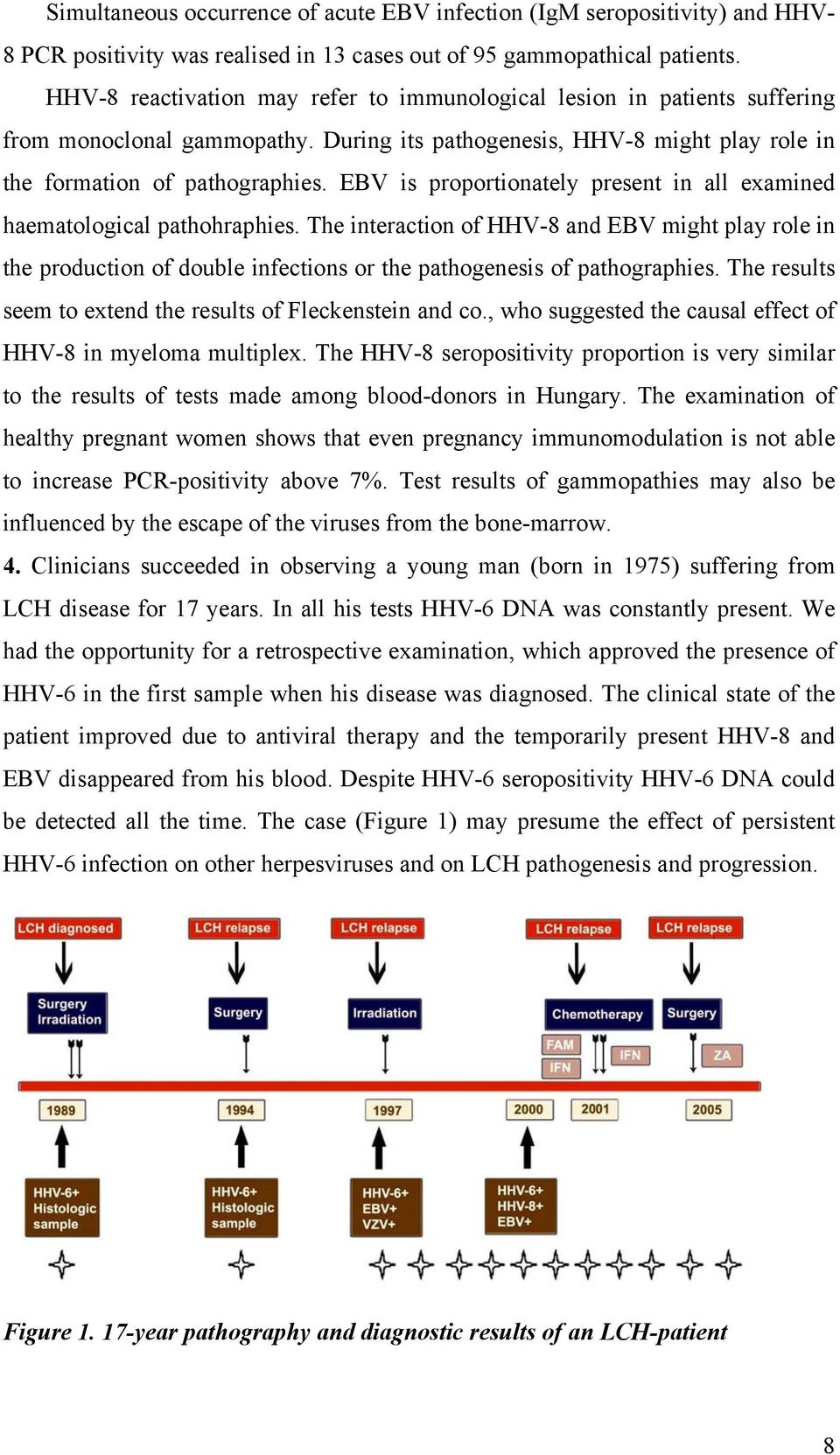 EBV is proportionately present in all examined haematological pathohraphies.