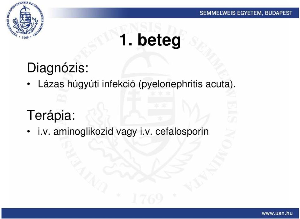 (pyelonephritis acuta).