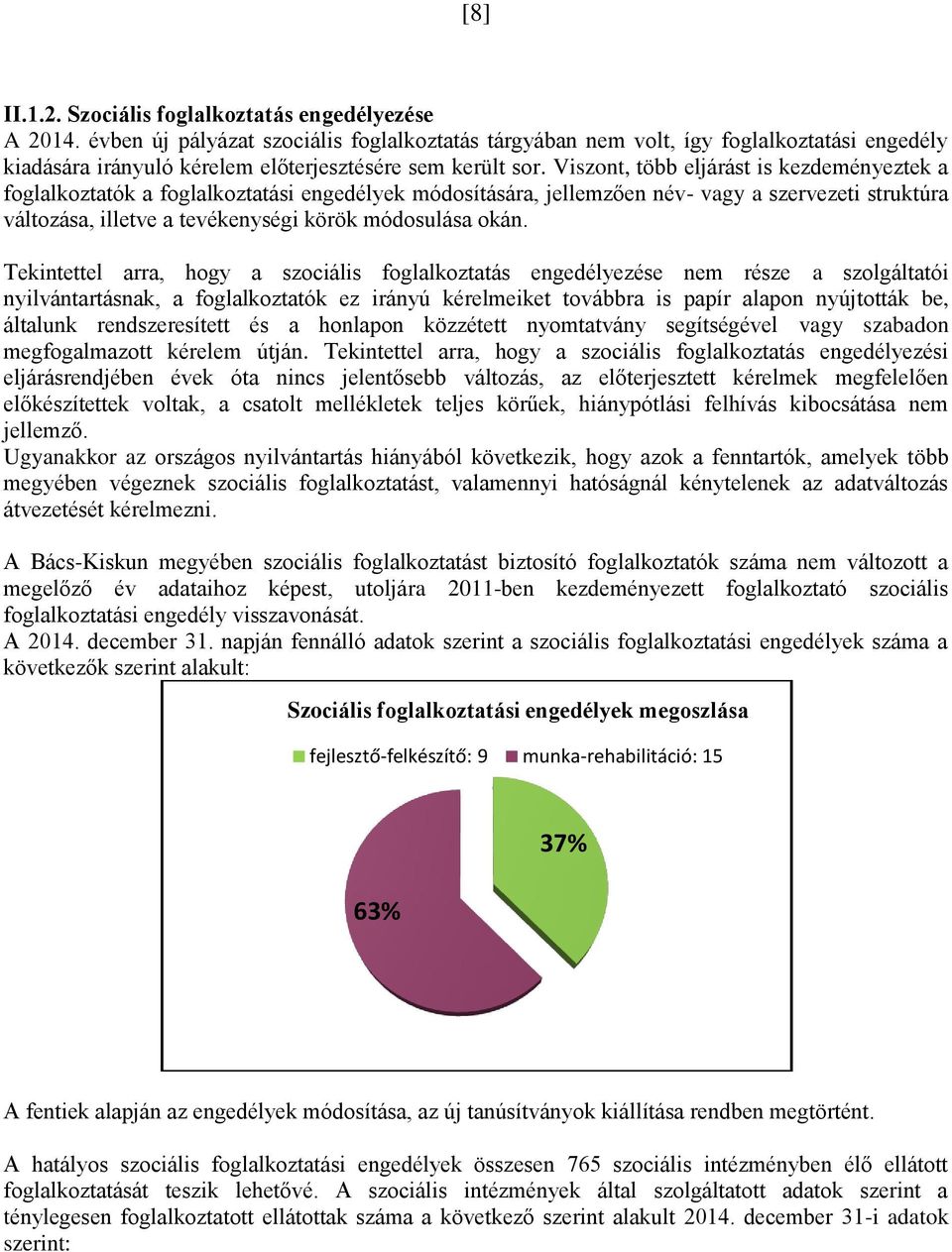 Viszont, több eljárást is kezdeményeztek a foglalkoztatók a foglalkoztatási engedélyek módosítására, jellemzően név- vagy a szervezeti struktúra változása, illetve a tevékenységi körök módosulása