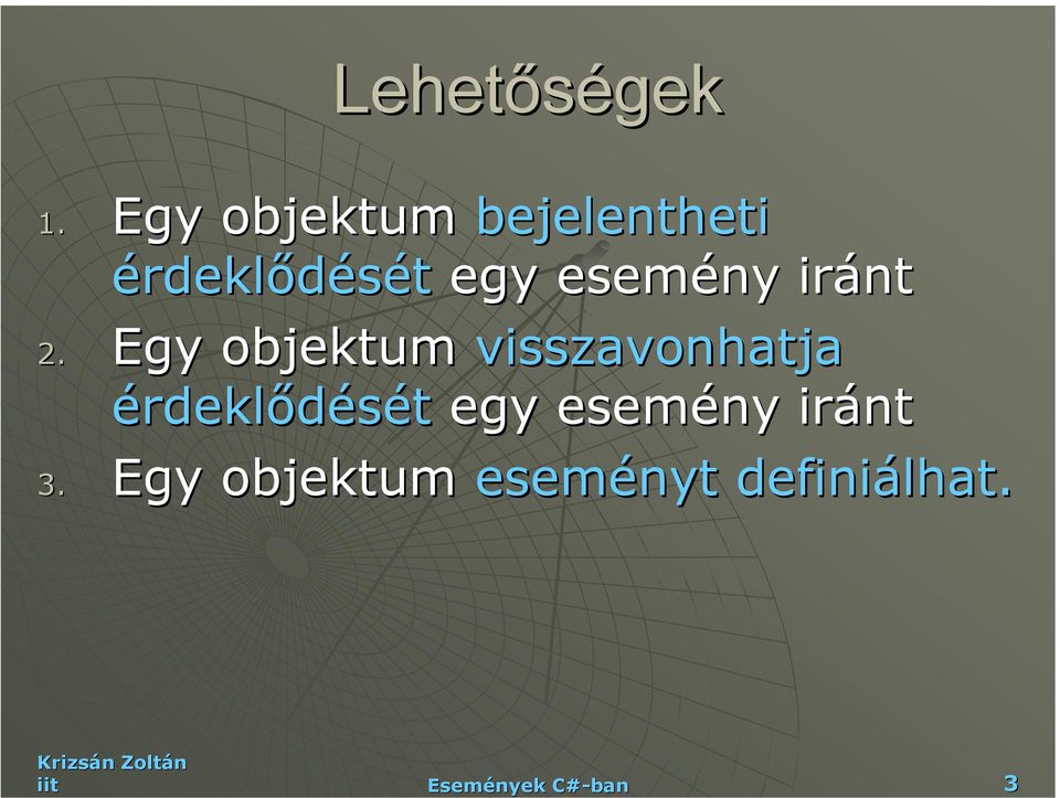 esemény iránt 2.