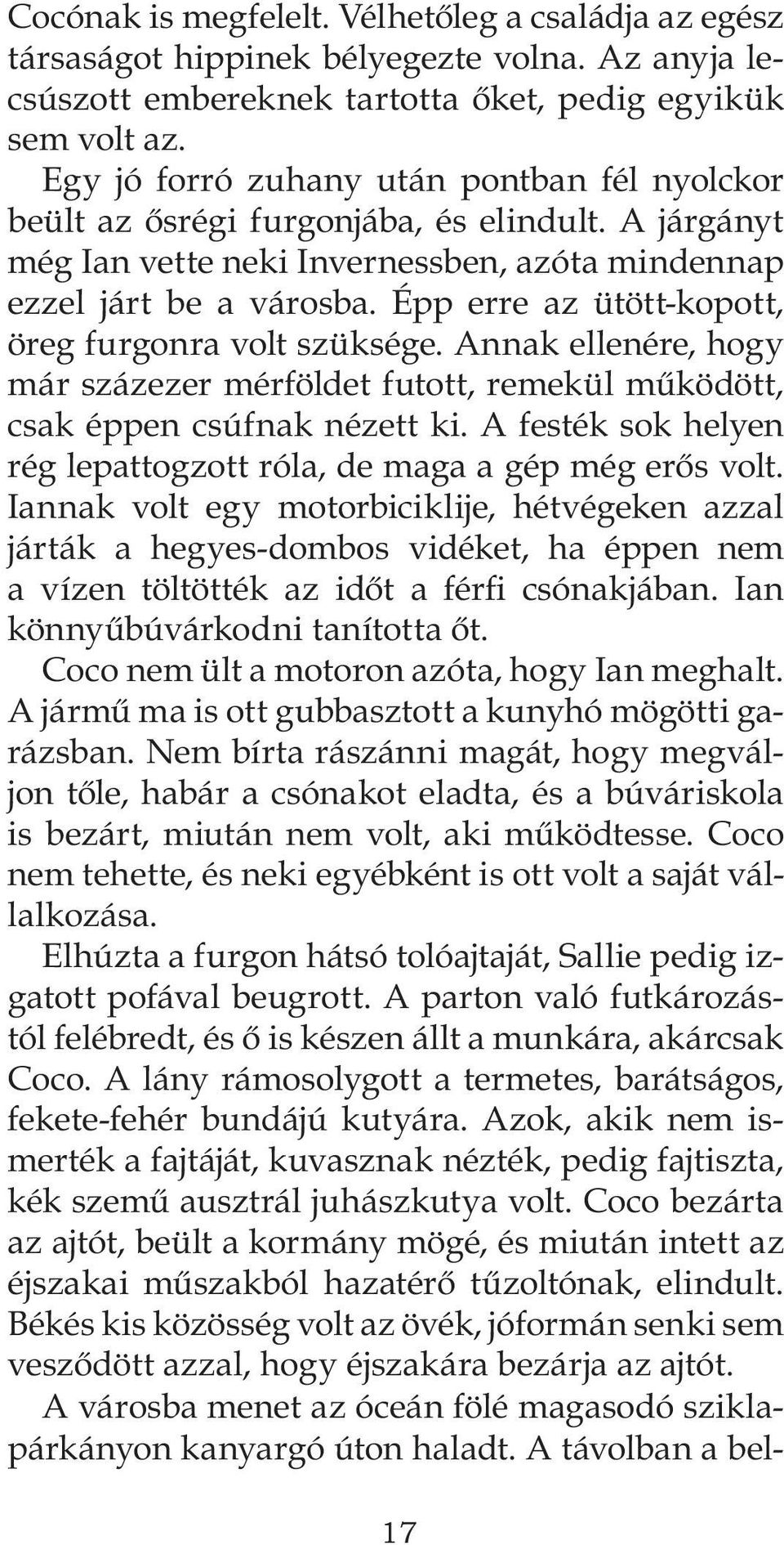 Épp erre az ütött-kopott, öreg furgonra volt szüksége. Annak ellenére, hogy már százezer mérföldet futott, remekül működött, csak éppen csúfnak nézett ki.