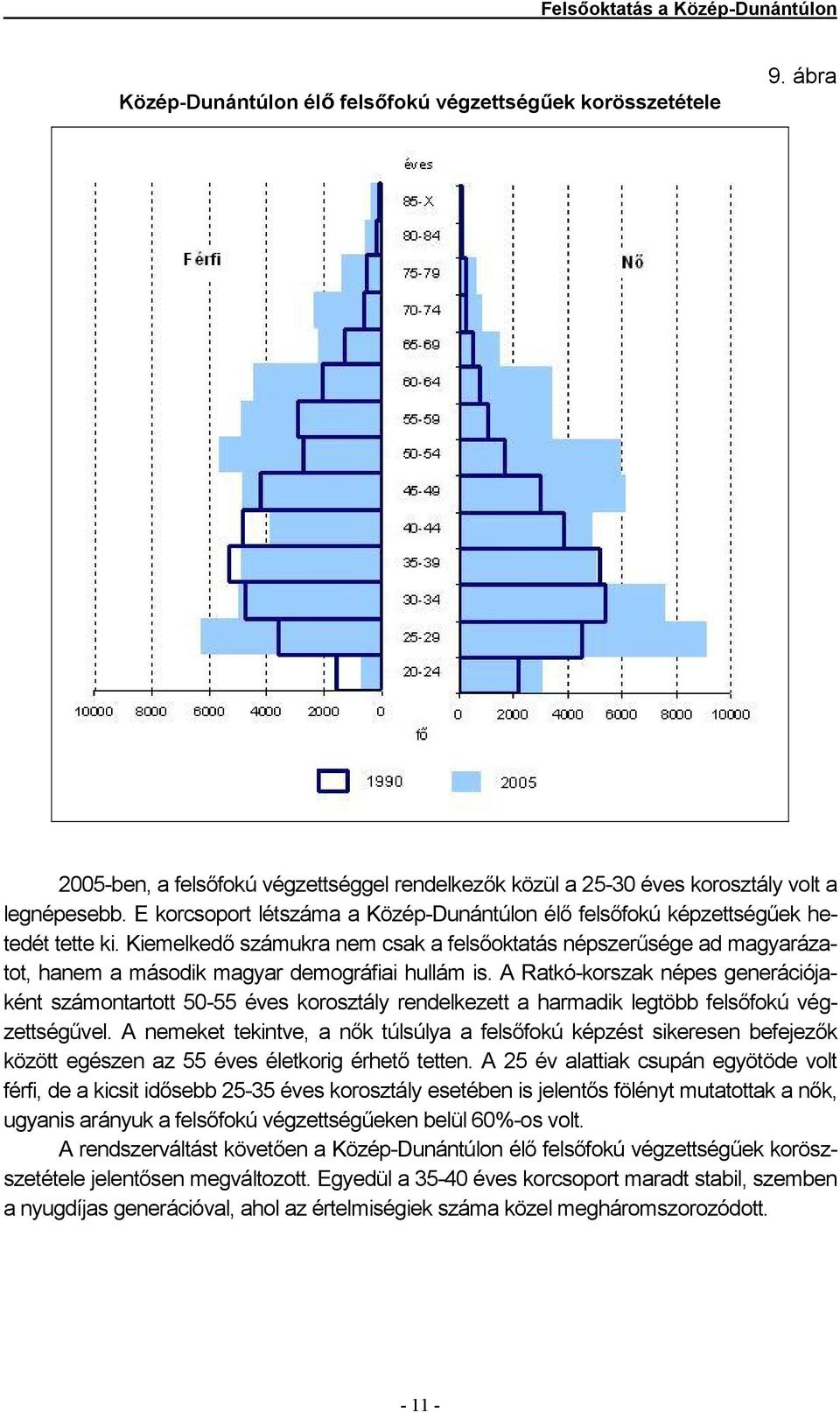 Kiemelkedő számukra nem csak a felsőoktatás népszerűsége ad magyarázatot, hanem a második magyar demográfiai hullám is.