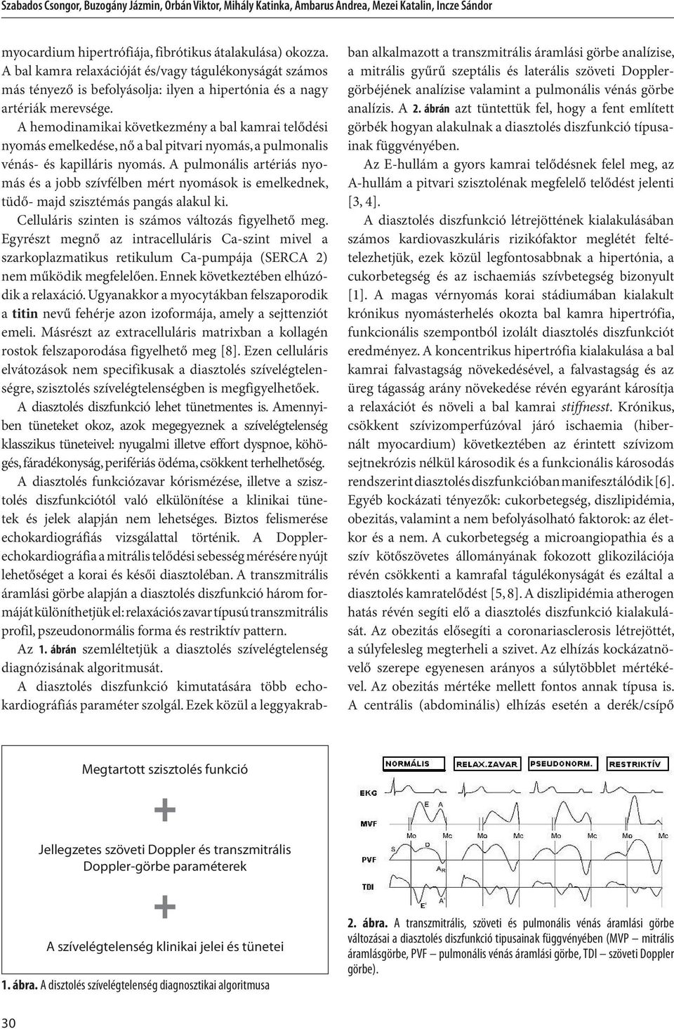 hemodinamikai következmény a bal kamrai telődési nyomás emelkedése, nő a bal pitvari nyomás, a pulmonalis vénás- és kapilláris nyomás.