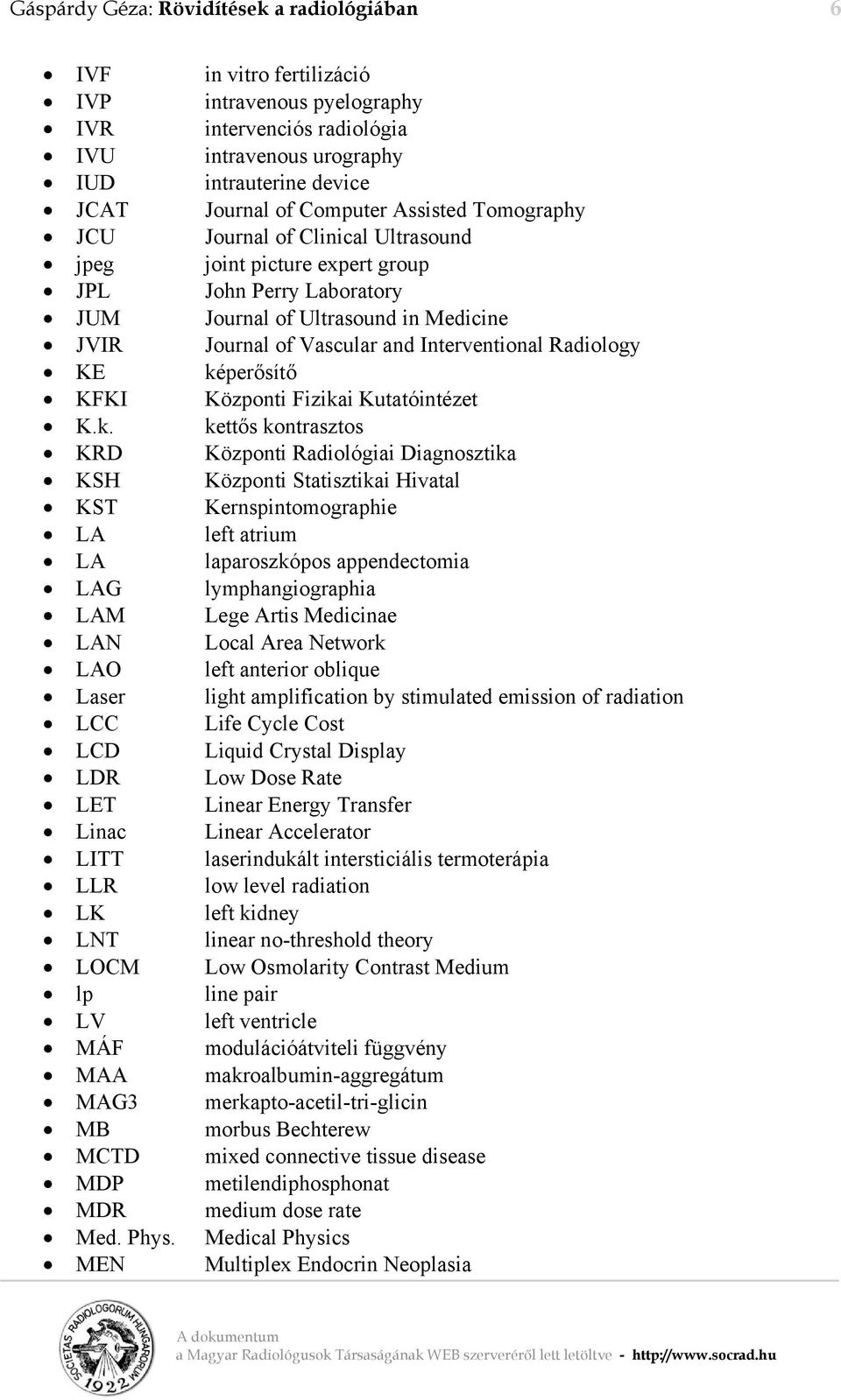 Interventional Radiology KE ké