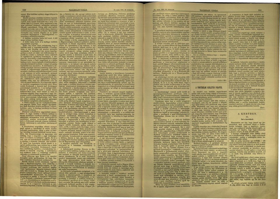 szobrászt, építészet) állndó csrnokánk. Görög stilű szép épület, melynek tervezője nem külső díszre, hnem belső kényelemre helyezte fősúlyt.