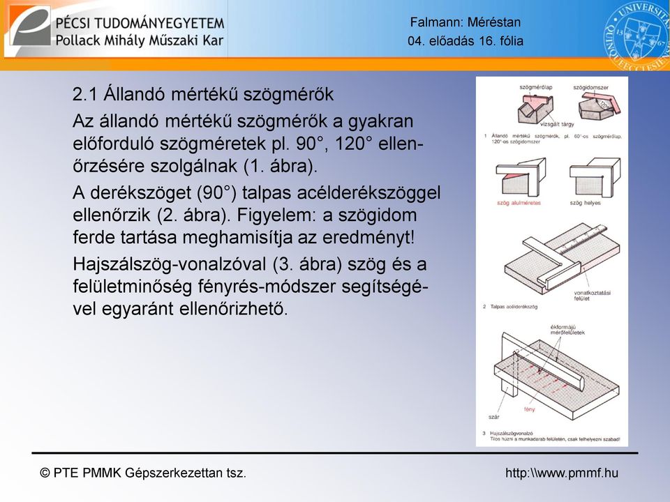 90, 120 ellenőrzésére szolgálnak (1. ábra).