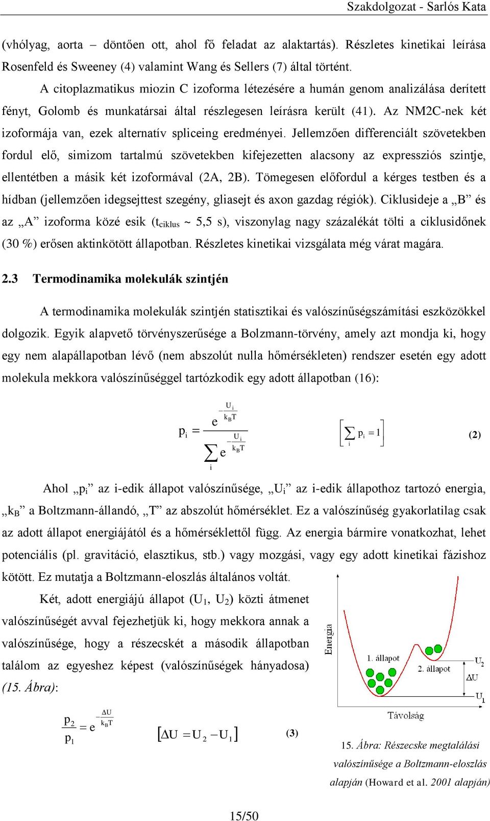 Az NM2C-nek két izoformája van, ezek alternatív spliceing eredményei.