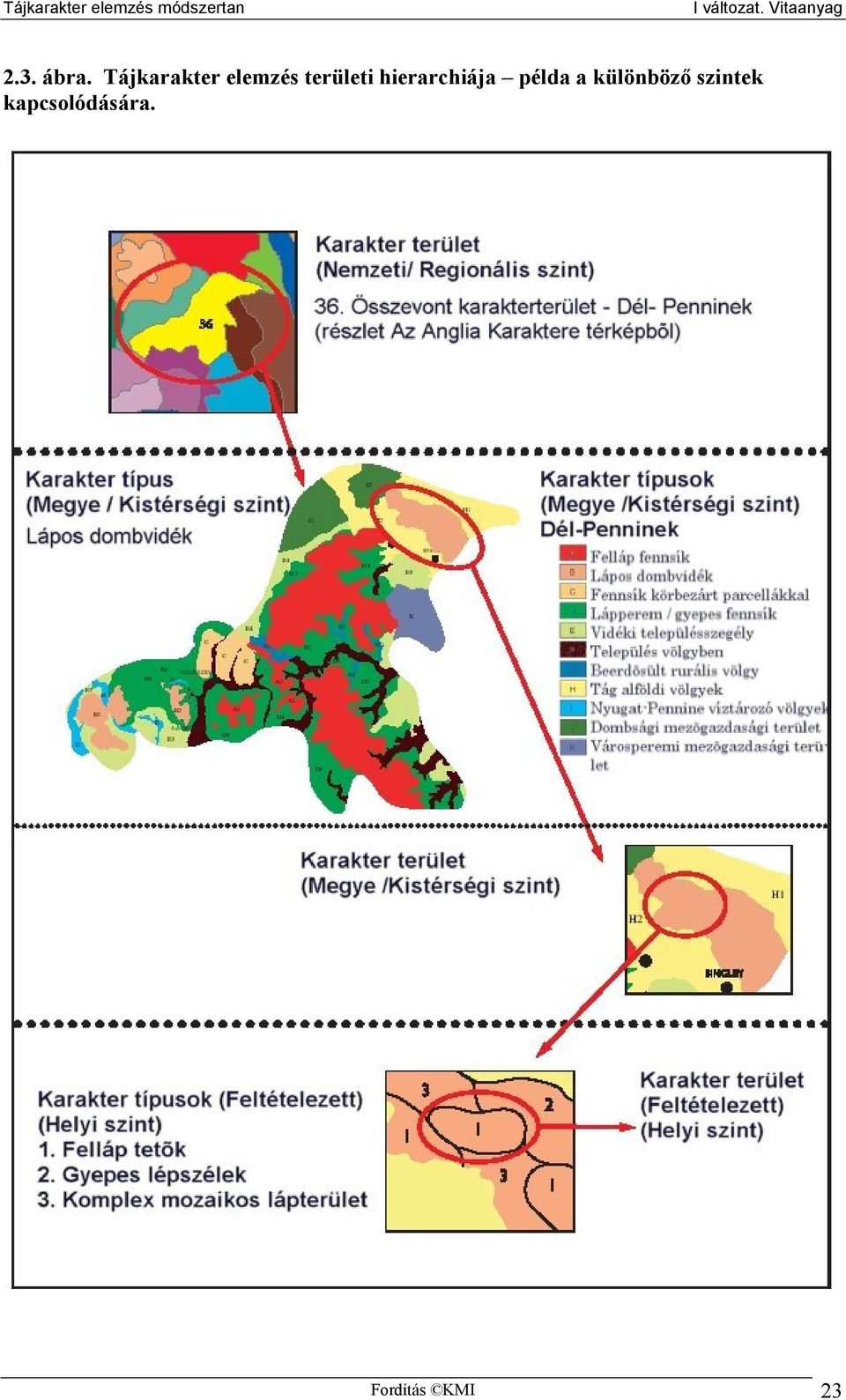 területi hierarchiája példa