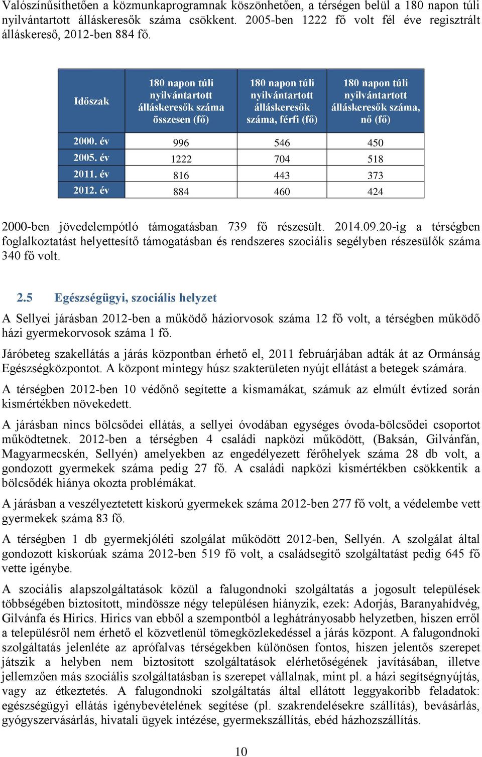 Időszak 180 napon túli nyilvántartott álláskeresők száma összesen (fő) 180 napon túli nyilvántartott álláskeresők száma, férfi (fő) 180 napon túli nyilvántartott álláskeresők száma, nő (fő) 2000.