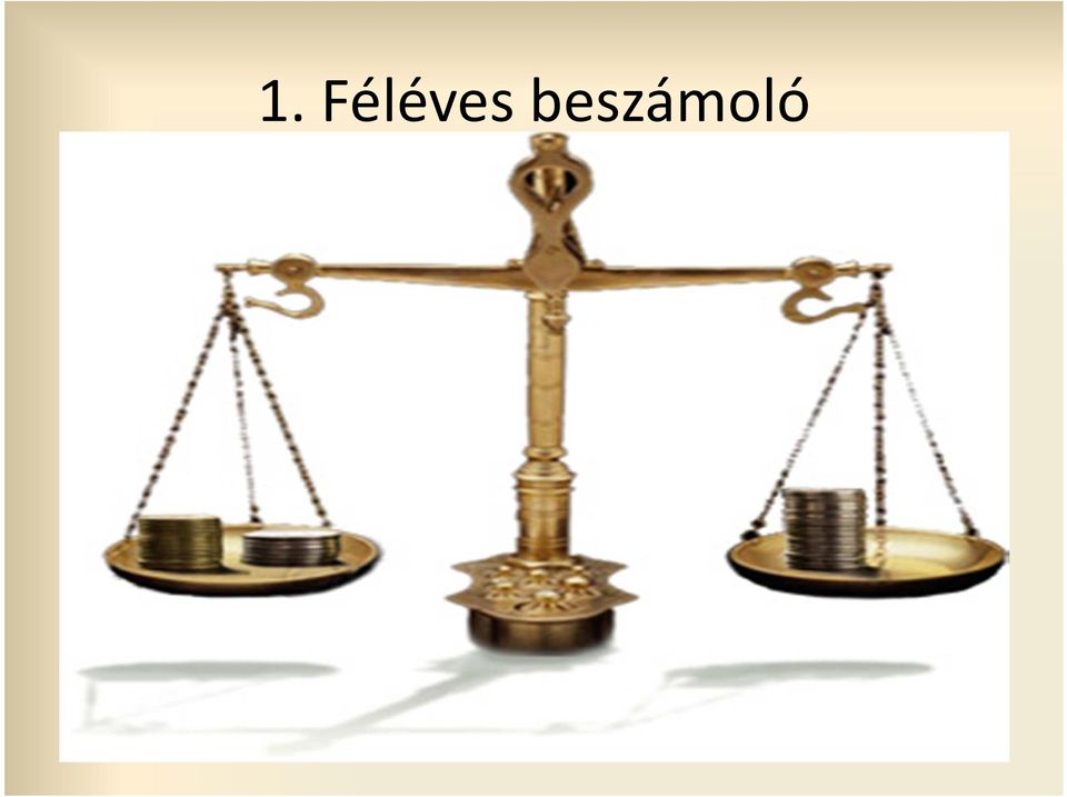 beszámoló