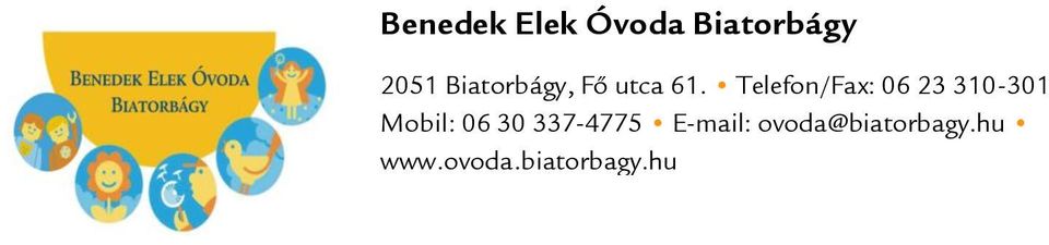 Telefon/Fax: 06 23 310-301 Mobil: 06 30