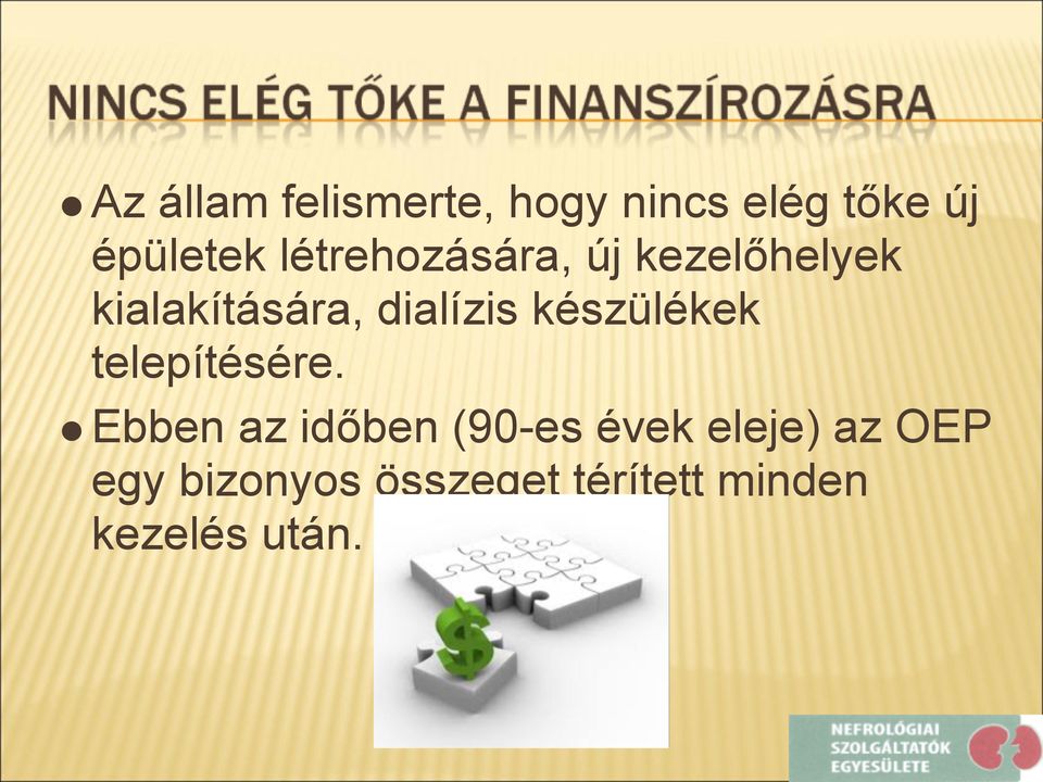 készülékek telepítésére.