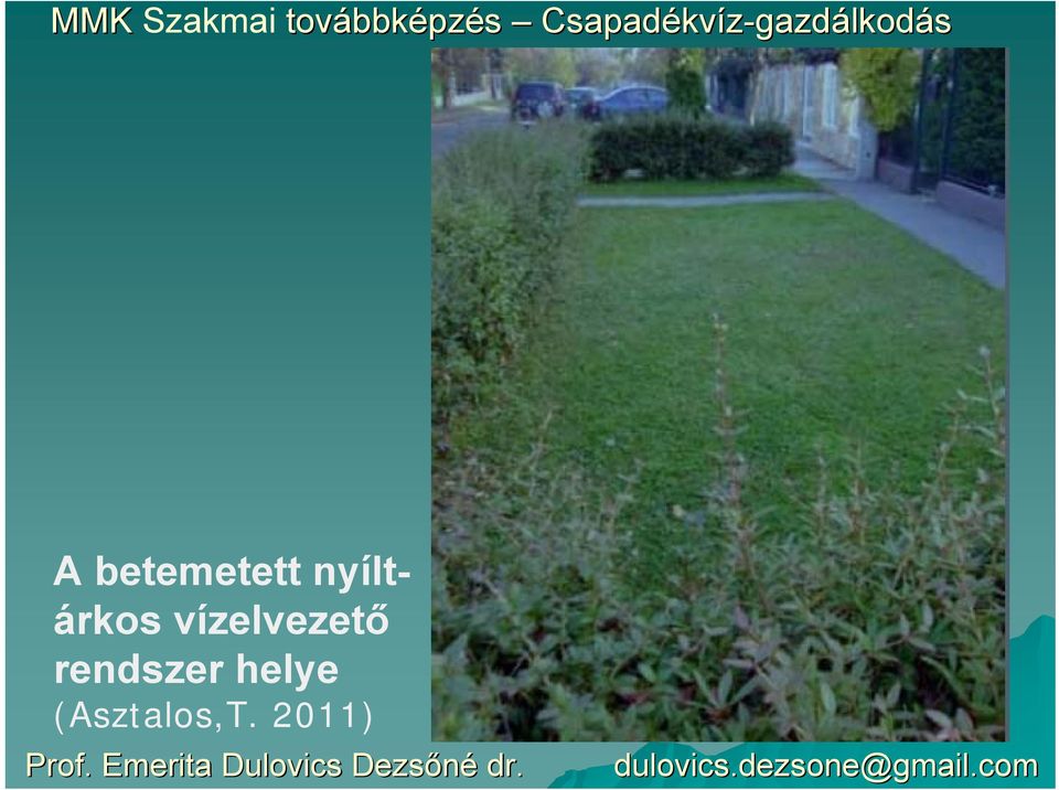 vízelvezető