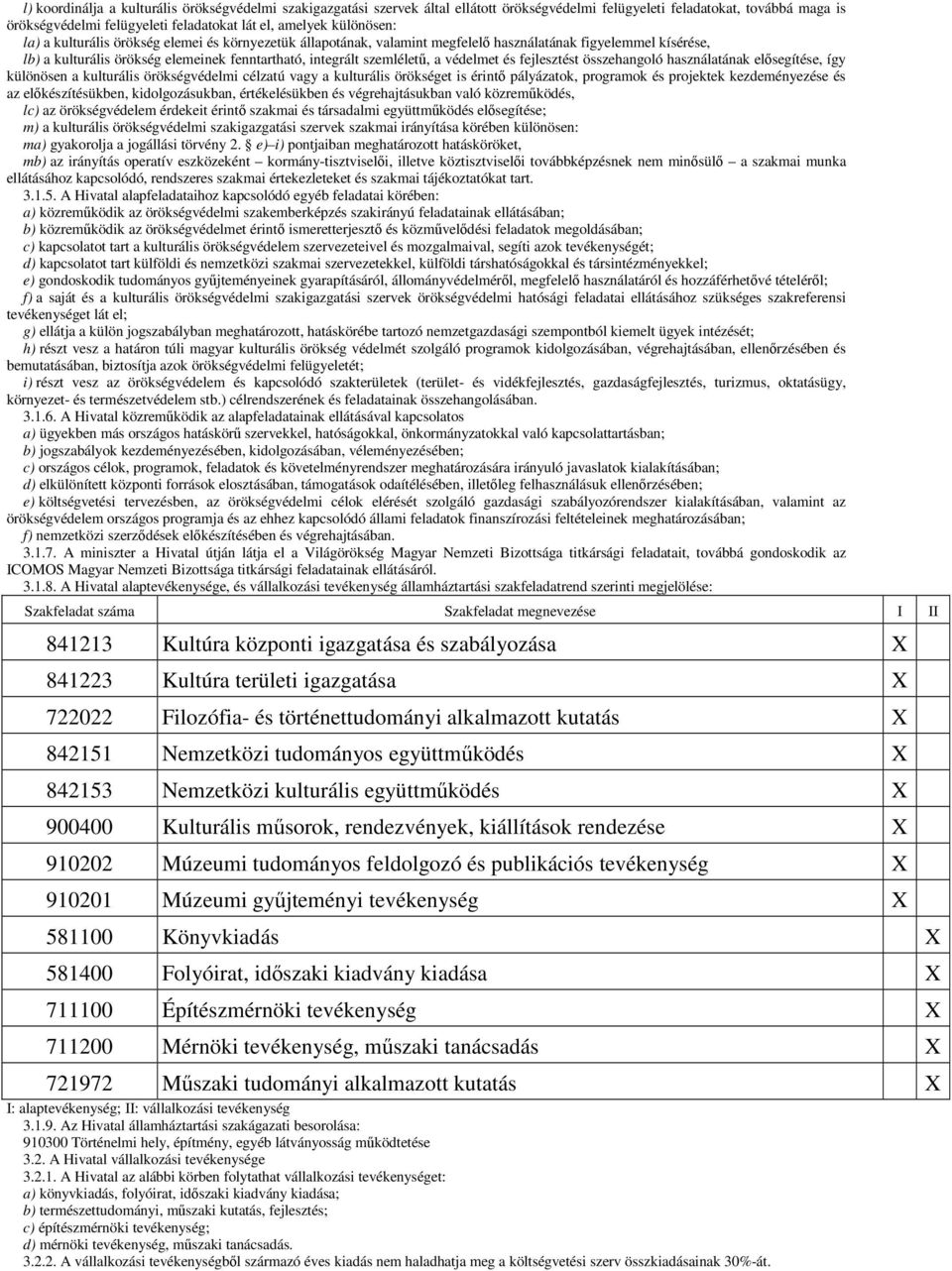 védelmet és fejlesztést összehangoló használatának elősegítése, így különösen a kulturális örökségvédelmi célzatú vagy a kulturális örökséget is érintő pályázatok, programok és projektek